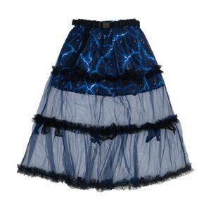 NEW ACDC RAG - Cyber Octopus Black Tulle Skirt